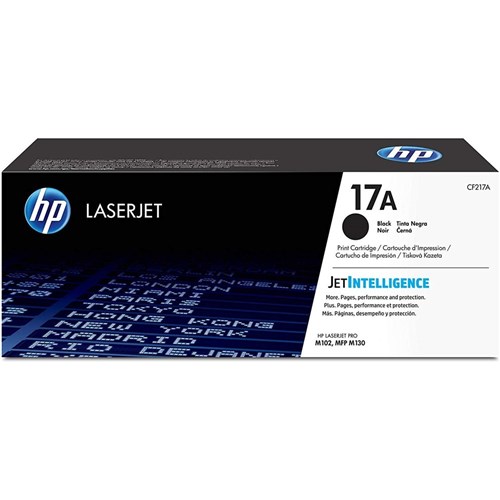 HP 17A Black Original LaserJet Toner Cartridge - Theodist