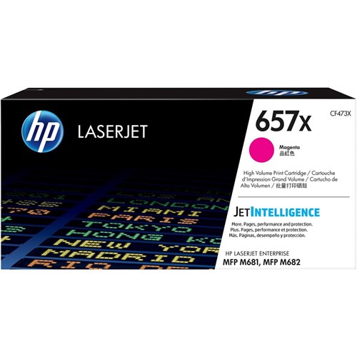 HP 657X High Yield Magenta Original LaserJet Toner Cartridge - Theodist