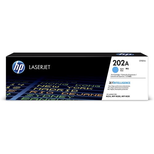 HP 202A Cyan Original LaserJet Toner Cartridge - Theodist