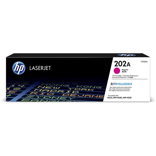 HP 202A Magenta Original LaserJet Toner Cartridge - Theodist