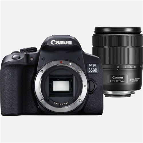 Canon EOS 850D + EF-S 18-135mm f/3.5-5.6 IS USM Lens Kit