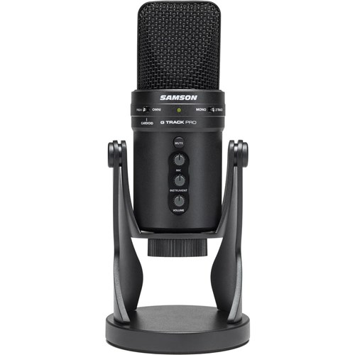 Samson G-Track Pro USB Microphone with Built-In Audio Interface