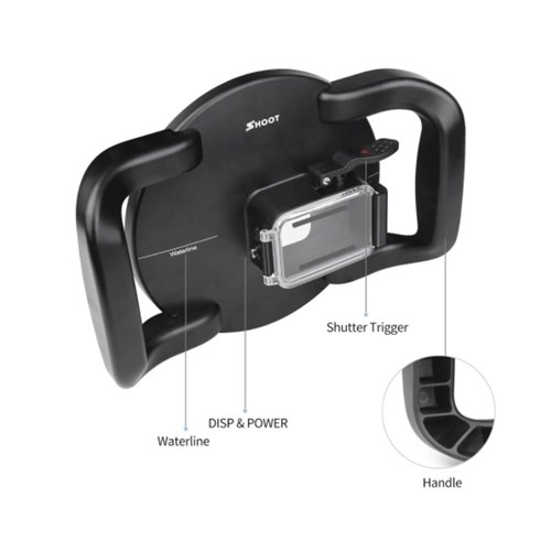 SHOOT Dual Handheld 6" Dome Port for GoPro Hero 9 / Hero 10 / Hero 11