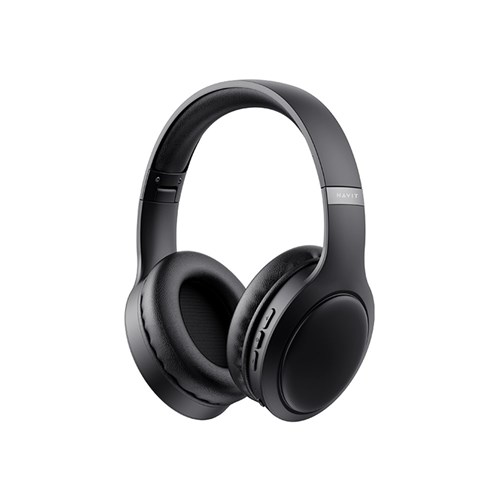 Havit H633BT Over Ear Wireless Bluetooth Headphones Black - Theodist