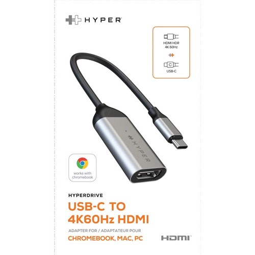 HyperDrive USB-C to 4K 60Hz HDMI Adapter