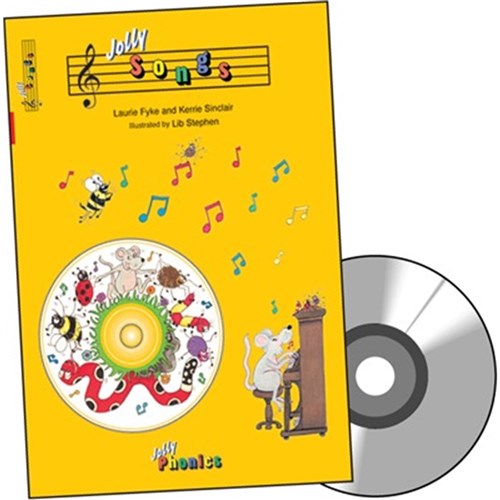 Jolly Learning Phonics Jolly Songs Book and CD - Theodist