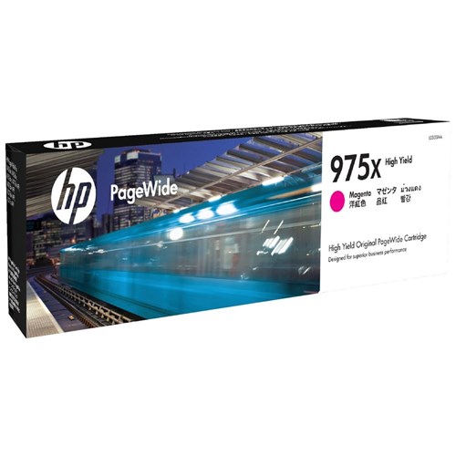 HP 975X High Yield Magenta Original PageWide Cartridge L0S03AA - Theodist