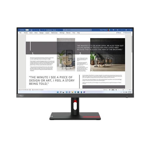 Lenovo ThinkVision S27i-30 27" 1080p IPS 100Hz 4ms Monitor