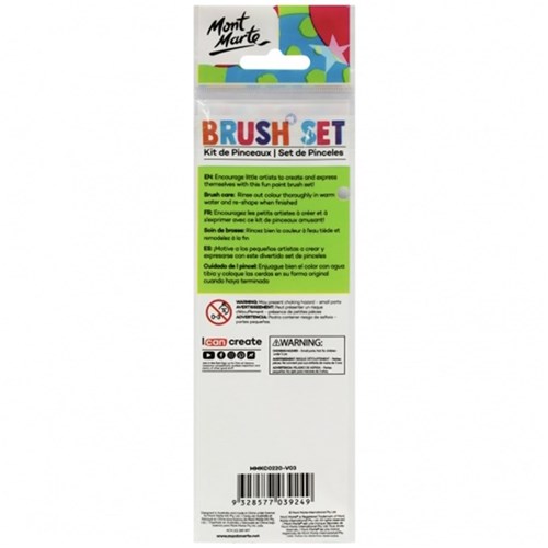 Mont Marte MMKC0220 Brush Set +3 6pc_1 - Theodist