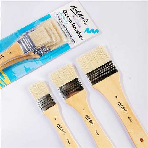 Mont Marte MPB0003 Gesso Brushes Discovery 3pc_1 - Theodist