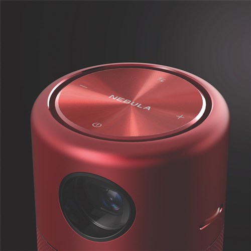 Nebula Capsule Portable Projector Red_2 - Theodist