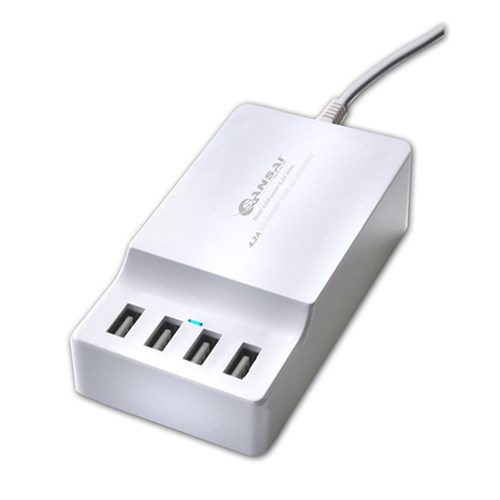 Sansai PAD-4011AU 4 USB 4.2A Hi-Speed AC Charger_1 - Theodist