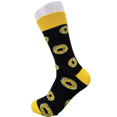 Kuti Sox Pineapple Rings Size 6-12 Socks - Theodist