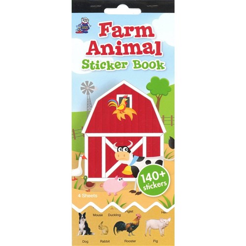 Farm Animals Sticker Book