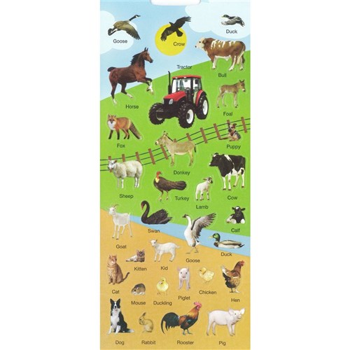 Farm Animals Sticker Book