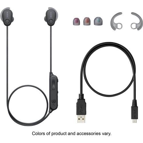 Sony SP600N Wireless Noise-Canceling In-Ear Sports Headphones