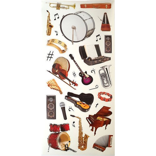 Music Sticker Book