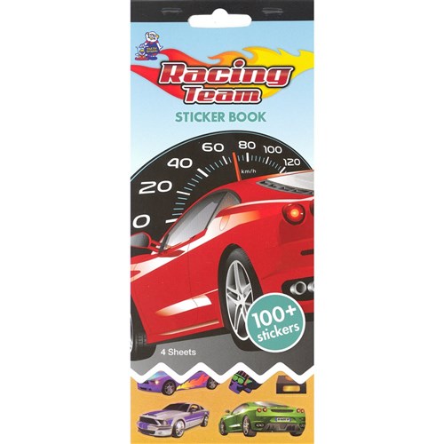 Racing Sticker Book