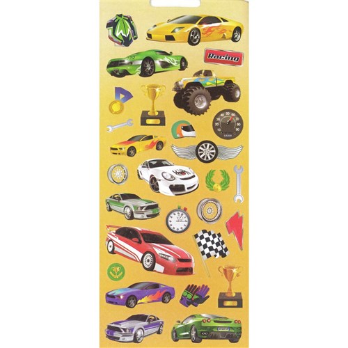 Racing Sticker Book