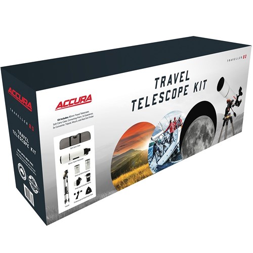 Accura ACTR80R Traveller 80 Telescope Kit with Carry Case_1 - Theodist