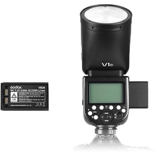 Godox V1C TTL Li-ion Round Head Camera Flash for Canon_1 - Theodist