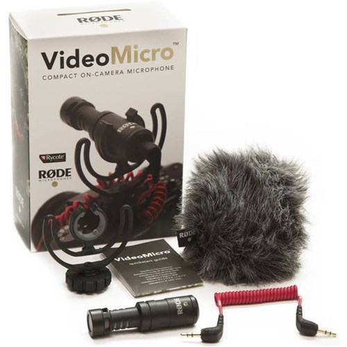 Rode VideoMicro Compact On-Camera Microphone_1 - Theodist