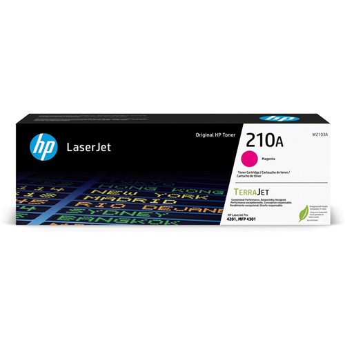 HP 210A LaserJet 4201/4301 Standard Yield Magenta Toner Cartridge W2103A - Theodist