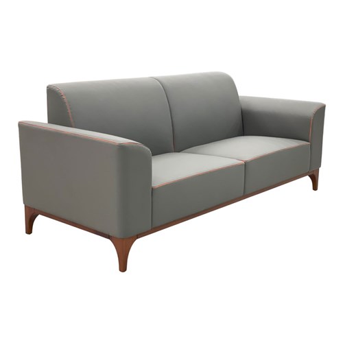 Dious Sofa 3 Seats, Grey and Walnut - 2160mm X 880mm X 900mm_2 - Theodist